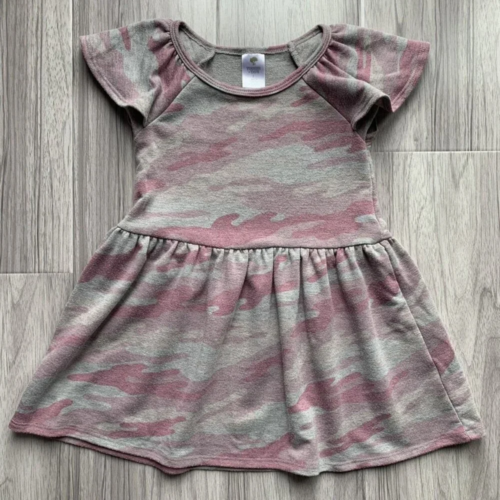 Tucker + Tate Rayon Terry Camo Dress